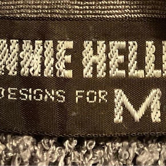 70s Knit Dress by RONNIE HELLER for MJ Pale Purple size 12 Boho Sweater Dress - Picture 3 of 5